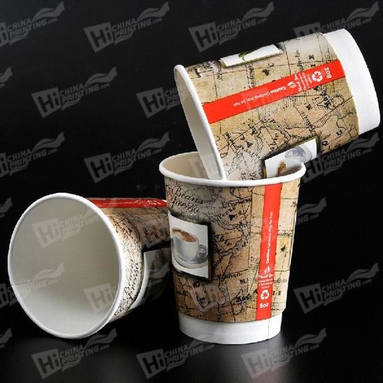 Dual-Wall Paper Cups Printing