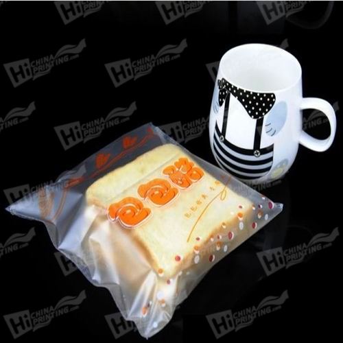 Frosting Clear Plastic Bags Printing