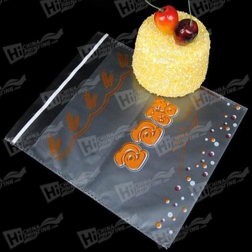 Frosting Clear Plastic Bags Printing