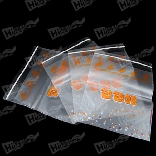 Frosting Clear Plastic Bags Printing