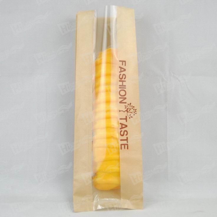 Paper Bread Bags With Window Printing