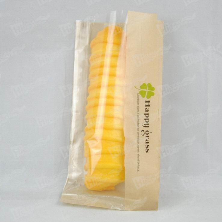 Paper Bread Bags With Window Printing