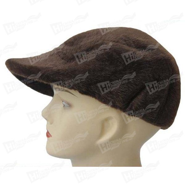 High Fake Mink Beret Hats