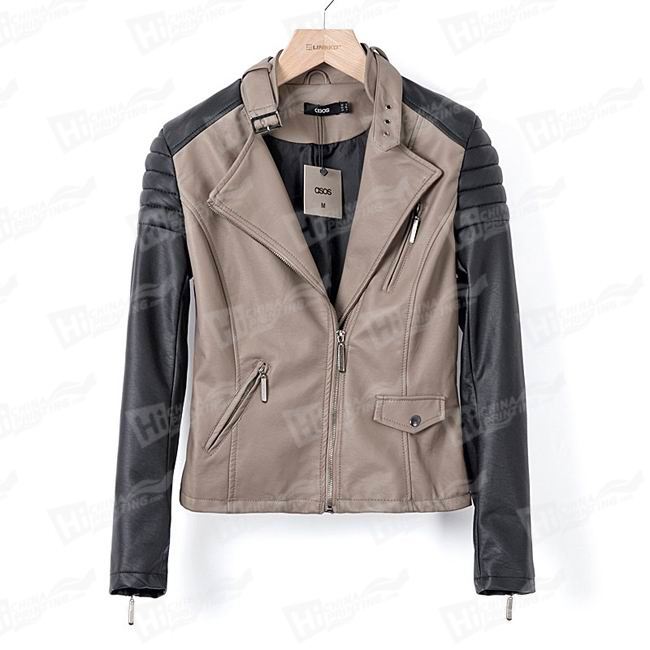 High Quality Lady's Fashion Leather Jackets