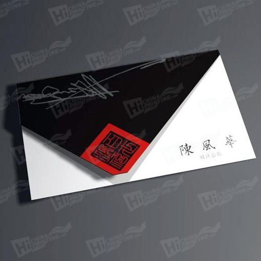 Art Paper Folded Card Printing for Advertising