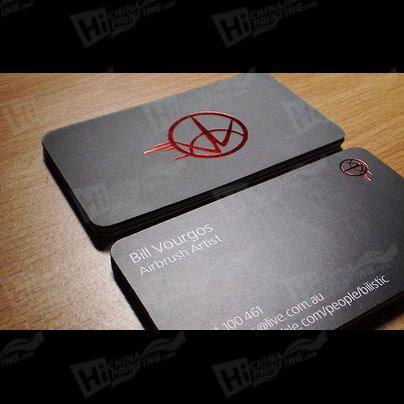 Black Paper Card Printing