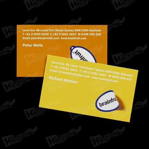 Business Card Stickers