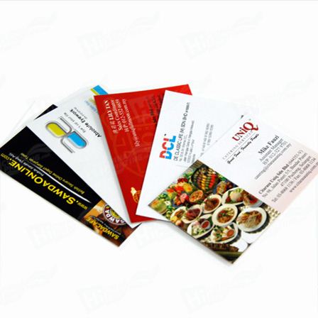 Color Elegant Advertising Paper Card Printing