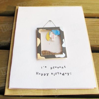 Custom Delicate Greeting Card Printing Of Craft Paper