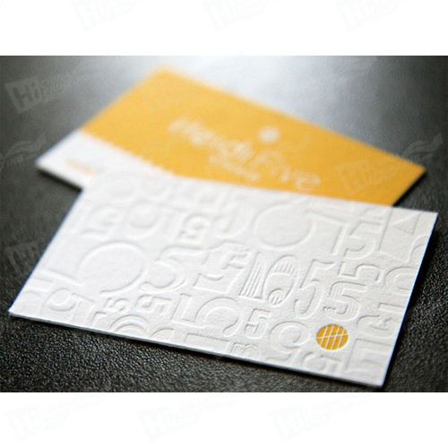 Embossing Name Card Printing