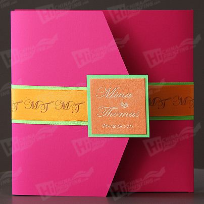 Fashion Wedding Card Printing