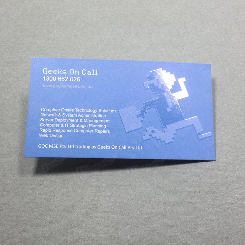 Finest Quality Spot UV lOGO Cards For Australia