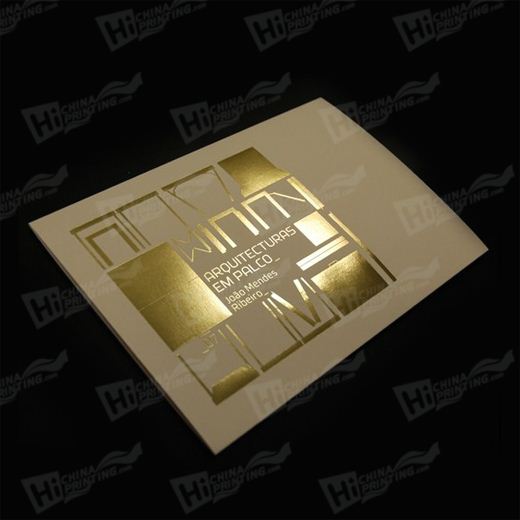 Gold Stamped Business Cards Printing