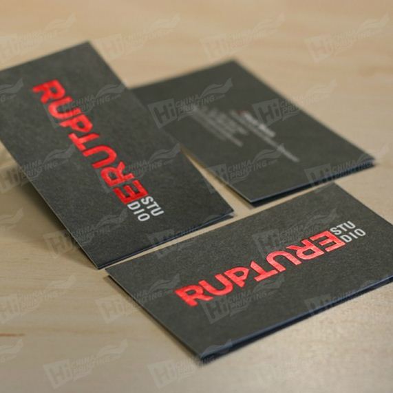 Gold Stamped Business Cards Printing