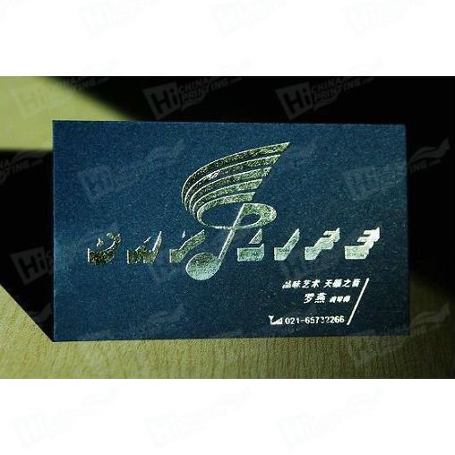 Gold Stamped Business Cards Printing