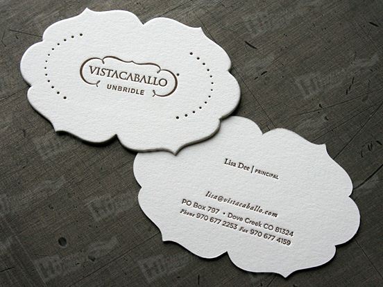 Shaped Business Cards Printing