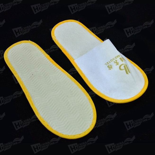 Disposable Slippers With Hotel Logo Printing