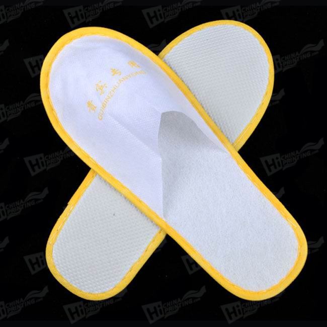 Disposable Slippers With Hotel Logo Printing