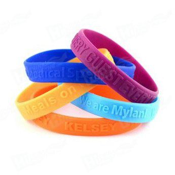 Custom Silicone Bracelets Printing