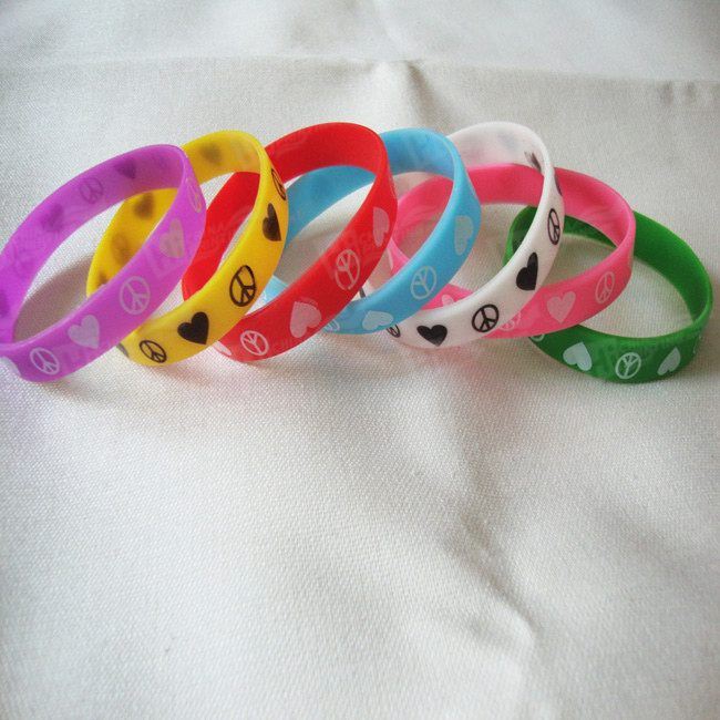 Custom Silicone Bracelets Printing