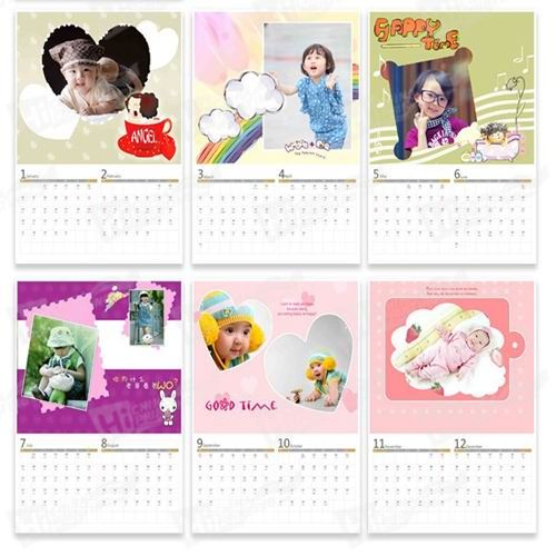 8.5''x11'' Wall Calendar Printing