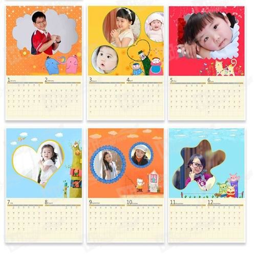 8.5''x11'' Wall Calendar Printing