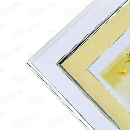 White Silver Canvas Frames