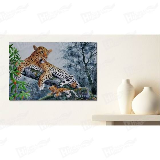 Leopard Canvas Printing