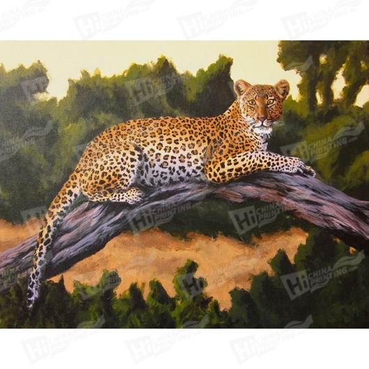 Leopard Canvas Printing