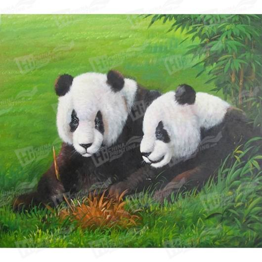 Panda Canvas Printing