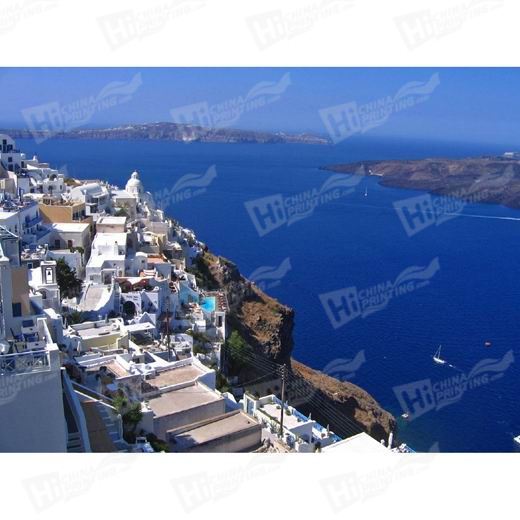 Santorini Canvas Printing