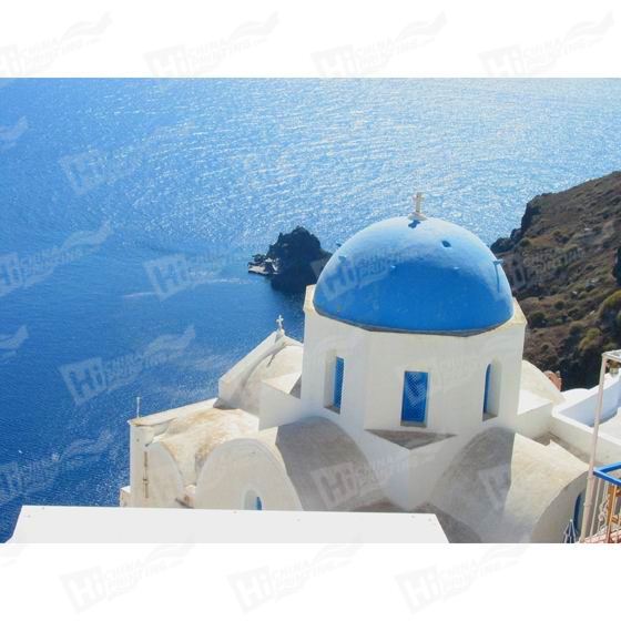 Santorini Canvas Printing