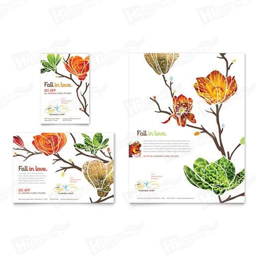 Flower Shop Flyers Printing