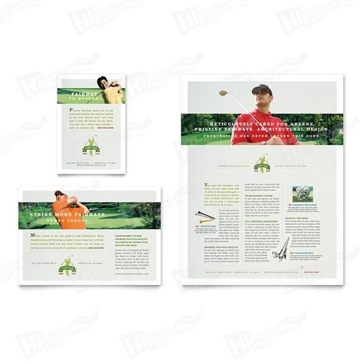 Golf Course & Instruction Flyers Printing