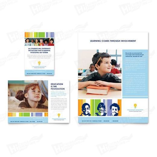 Learning Center & Elementary School Flyers Printing