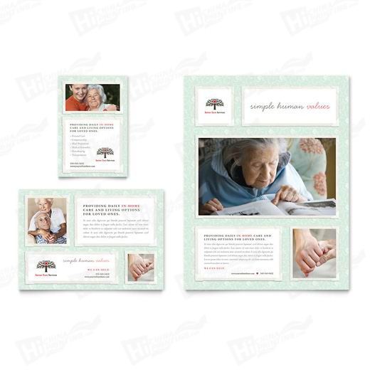 Senior Care Services Flyers Printing