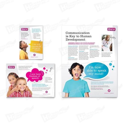 Speech Therapy Flyers Printing