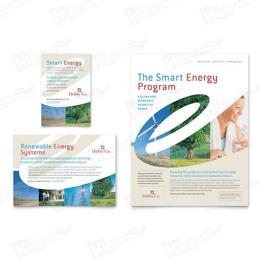 Utility & Energy Company Flyers Printing