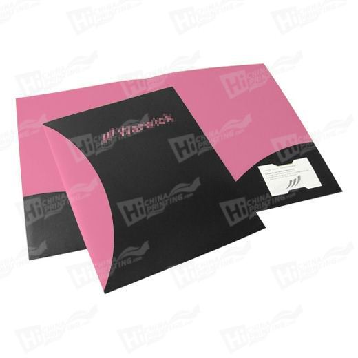 Curved Presentation Folders Printing