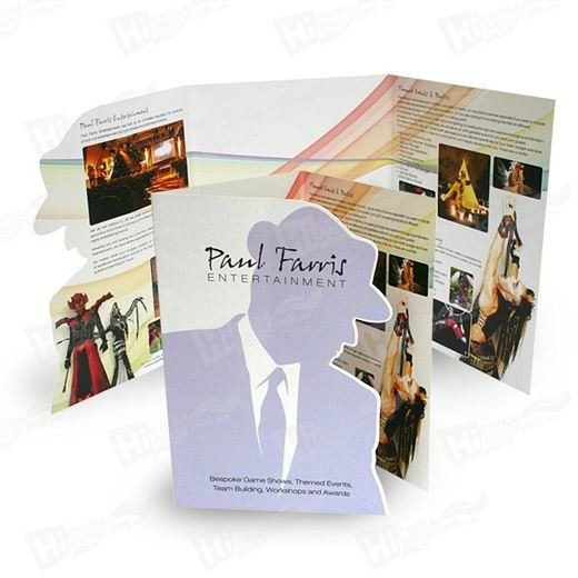 Die Cut Paper Folders Printing