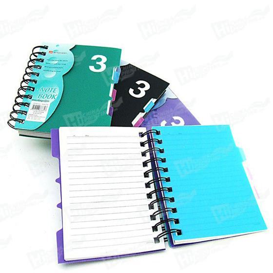 Double Spiral 4C Printed Mini NoteBook