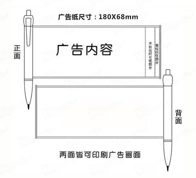 Custom Banner Pen Printing