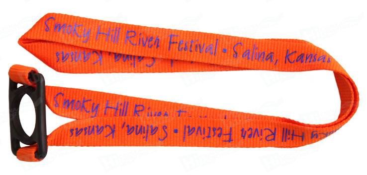 Lanyards With Heat Transfer Printed Logo