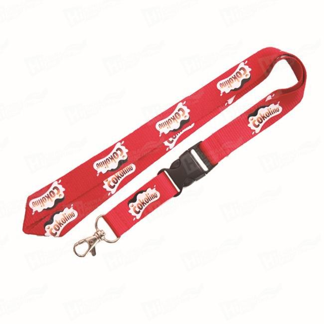 Lanyards With Heat Transfer Printed Logo