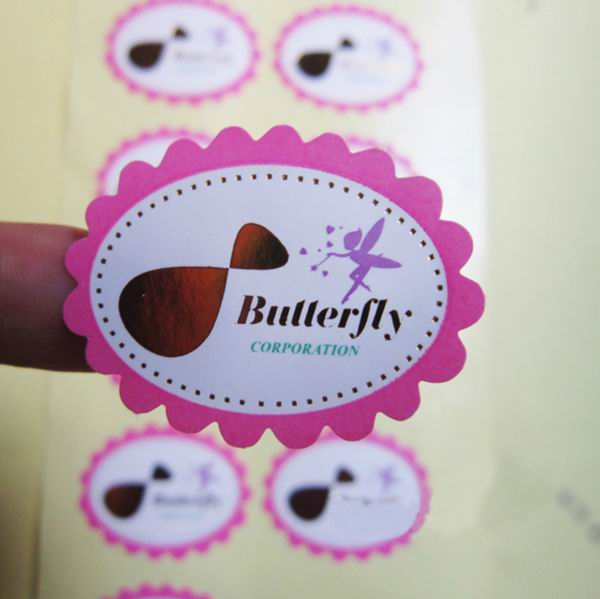 Different Butterfly Paper Sticker For Gifts